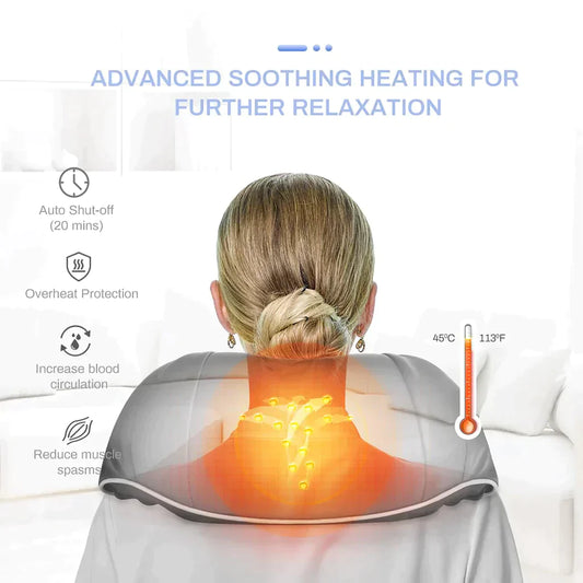 Glowbal Hub™ Neck and shoulder massager